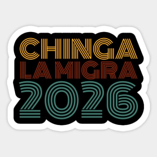 chinga-la-migra Sticker